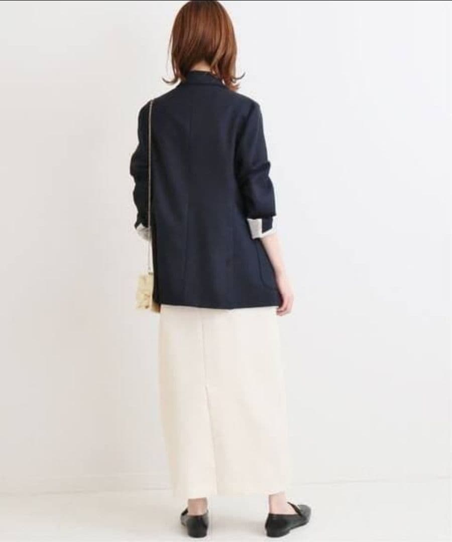 イエナ　テーラードジャケット　ネイビー