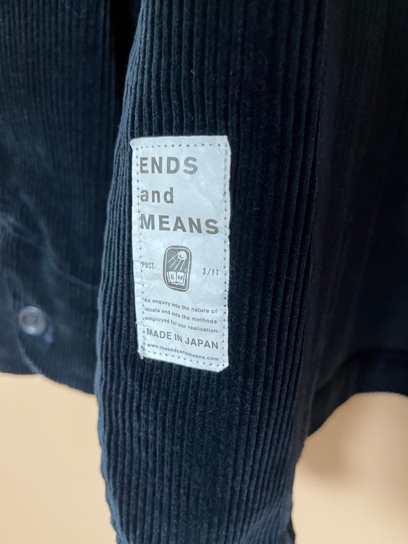 だだだENDS and MEANS グランパジャケット　サイズM 美品