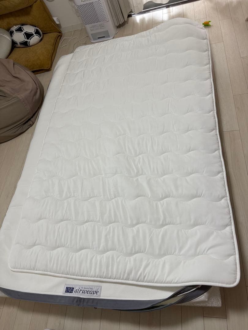 ①エアウィーヴ ベッドマットレス 肩やわ セミダブル　airweave