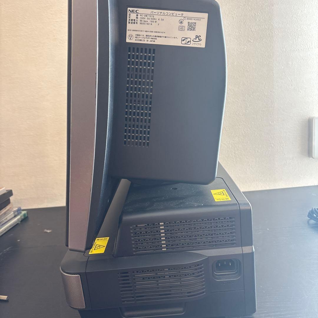 NEC VALUESTAR W PC-VW770TG 液晶一体型デスクトップPC