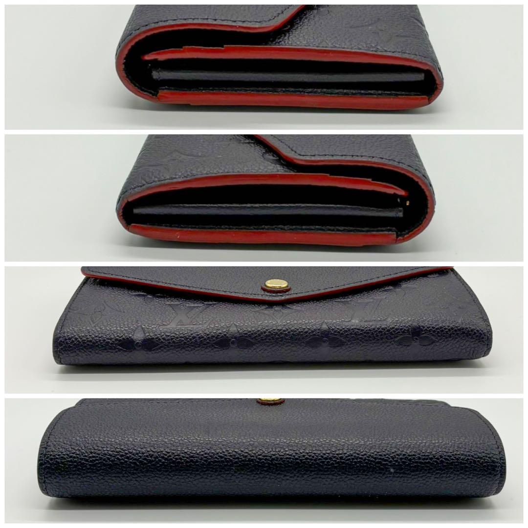 【美品】ルイヴィトン モノグラム アンプラント ポルトフォイユ サラ