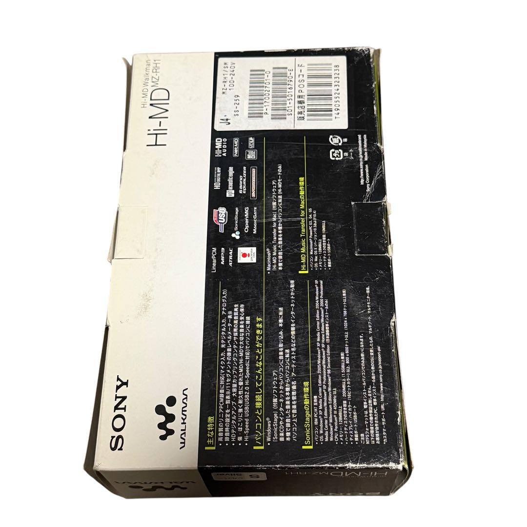 希少 未使用級 SONY Hi-MD MZ-RH1 フルセット 付属品多数