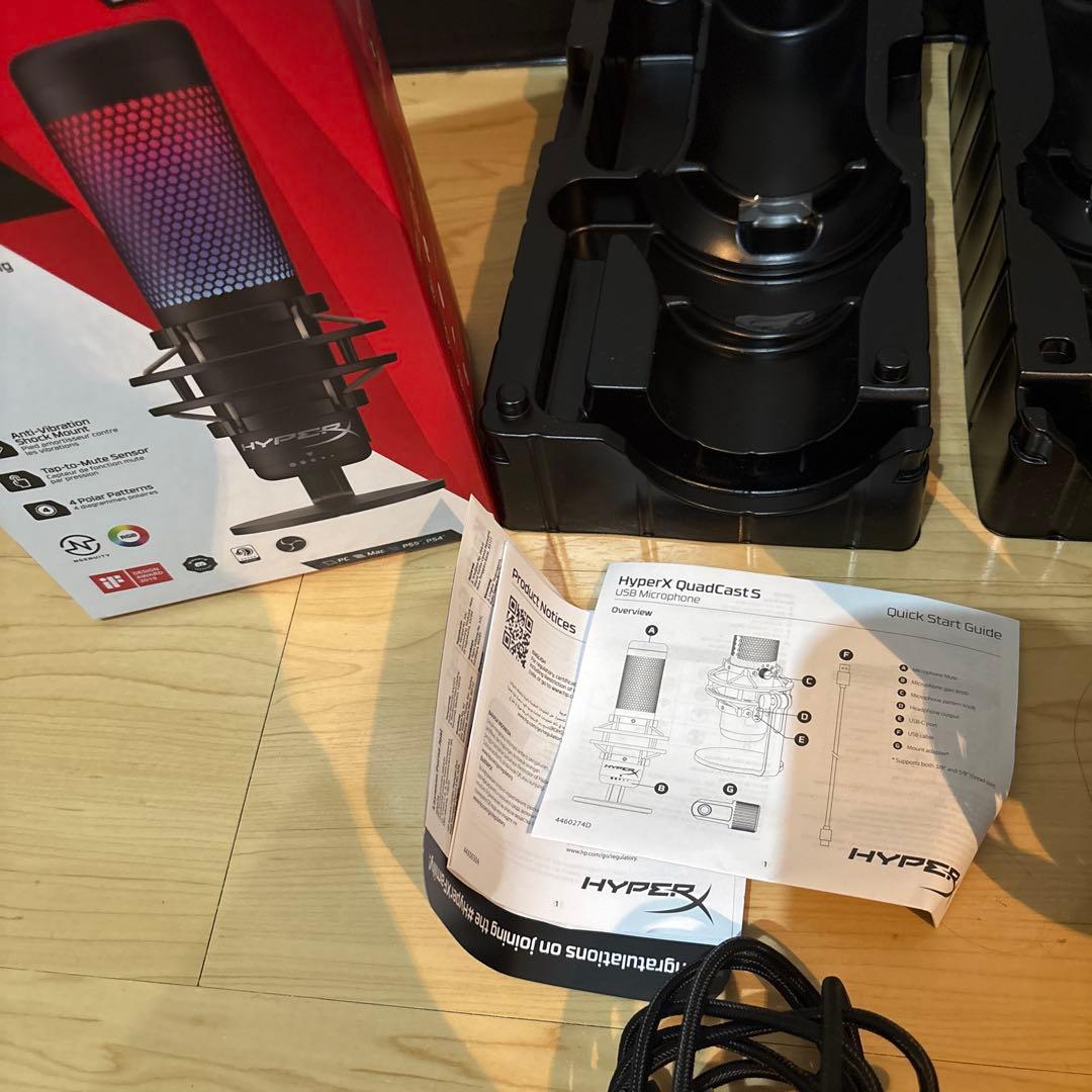 配信機器・PA機器・レコーディング機器 HyperX QuadCast s