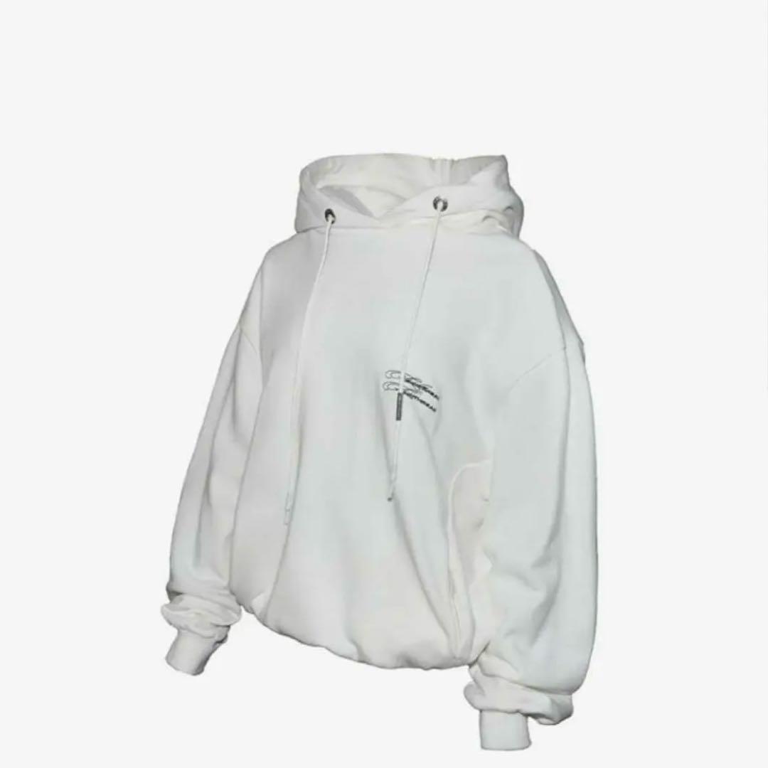 トップス theredthread S logo hoodie white