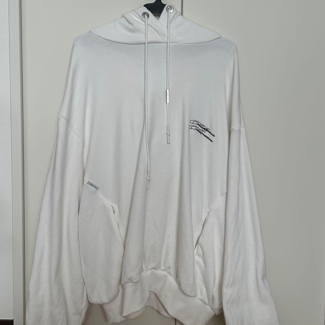 トップス theredthread S logo hoodie white