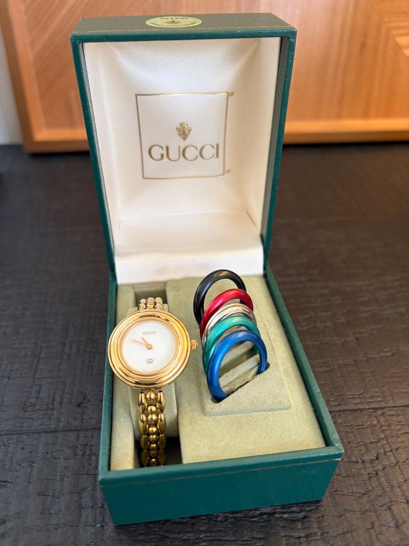 Gucci グッチ　 チェンジベゼル　腕時計　稼動品