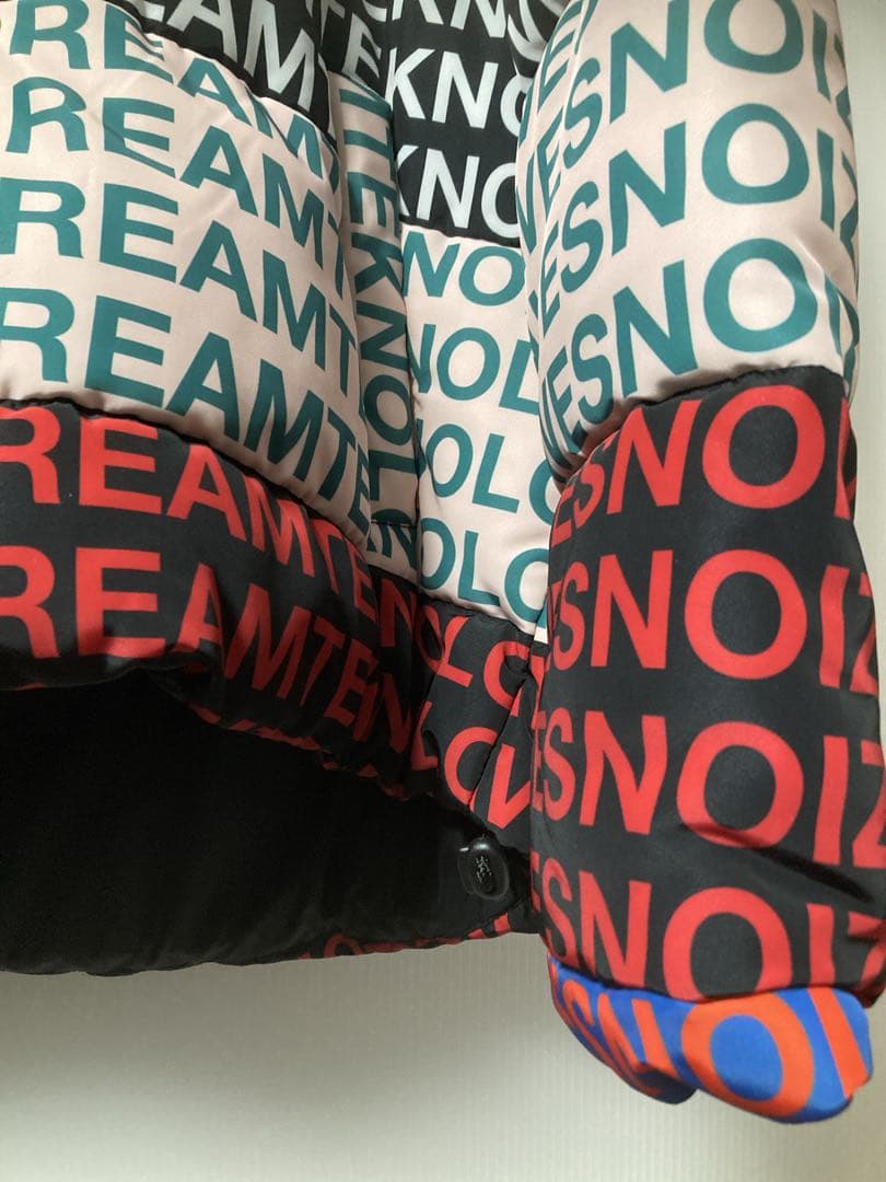 フ*ト様 DIESEL 定価約5万円 アシンメトリー カラフルダウンジャケット