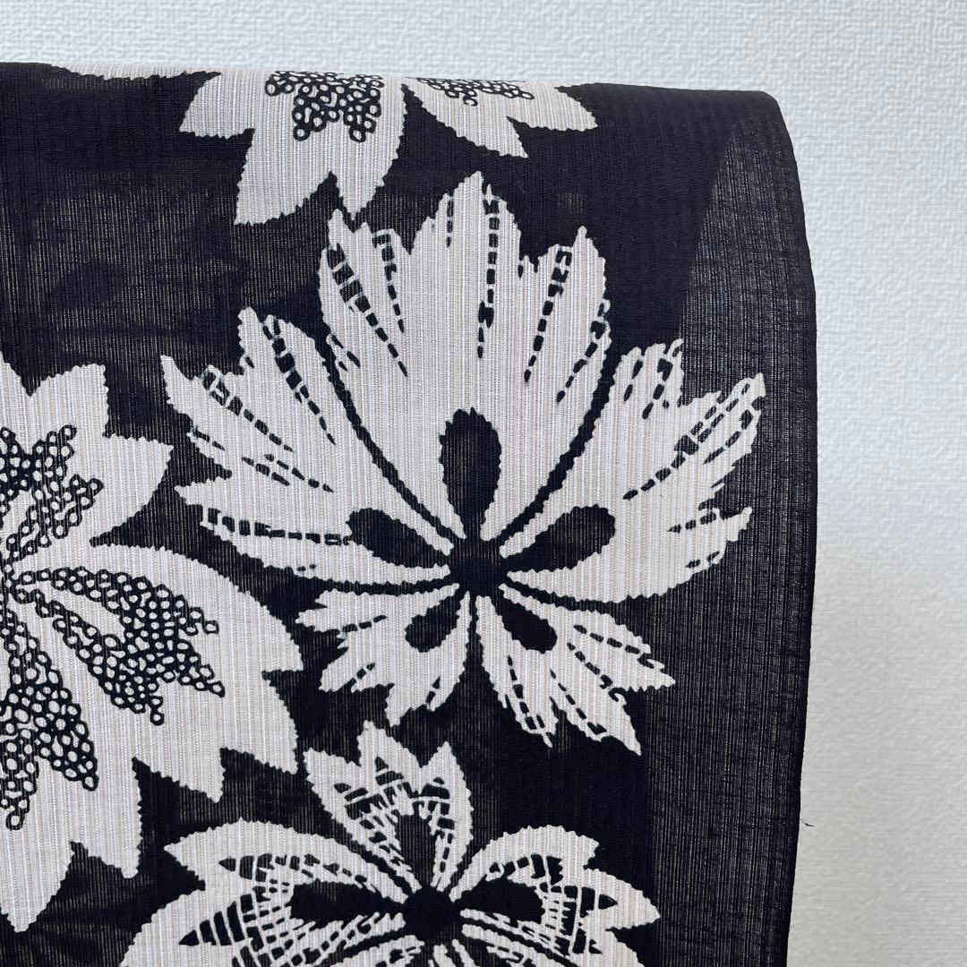 ゆかた　新品未使用　浴衣本染め　本染め綿紬ゆかた　注染染め