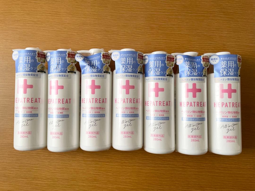 【新品未開封】へパトリート280ml 7本 オールインワンジェル