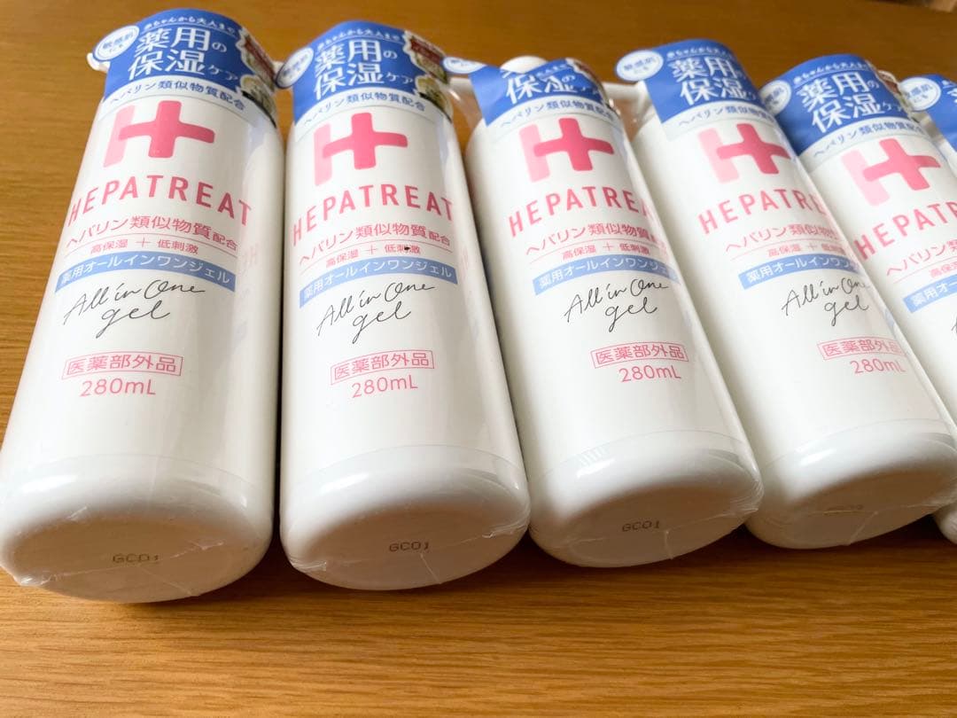 【新品未開封】へパトリート280ml 7本 オールインワンジェル