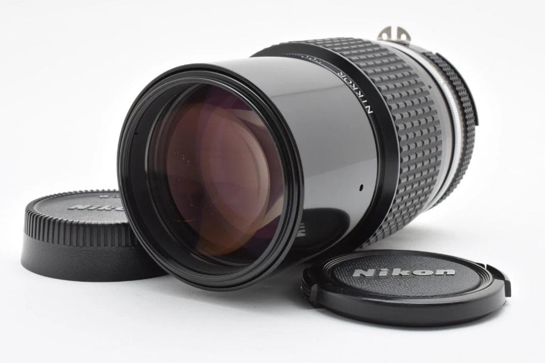 【動作OK美品】Nikon Ai NIKKOR 200mm F/4 MF レンズ