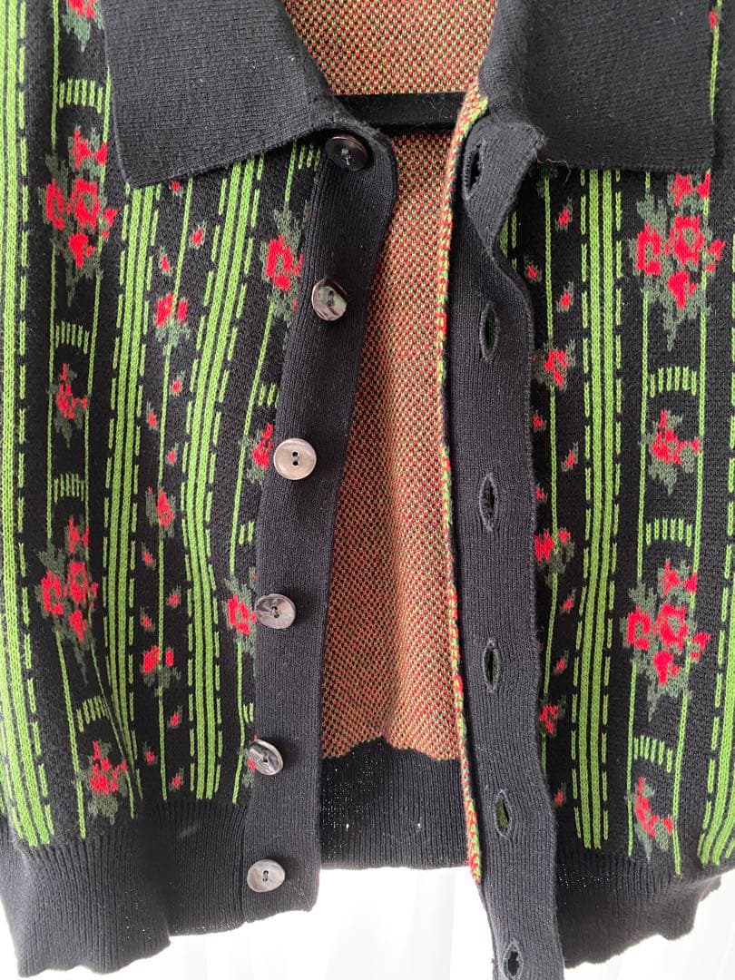 ttt msw 22ss ショート丈　ニットガーデン