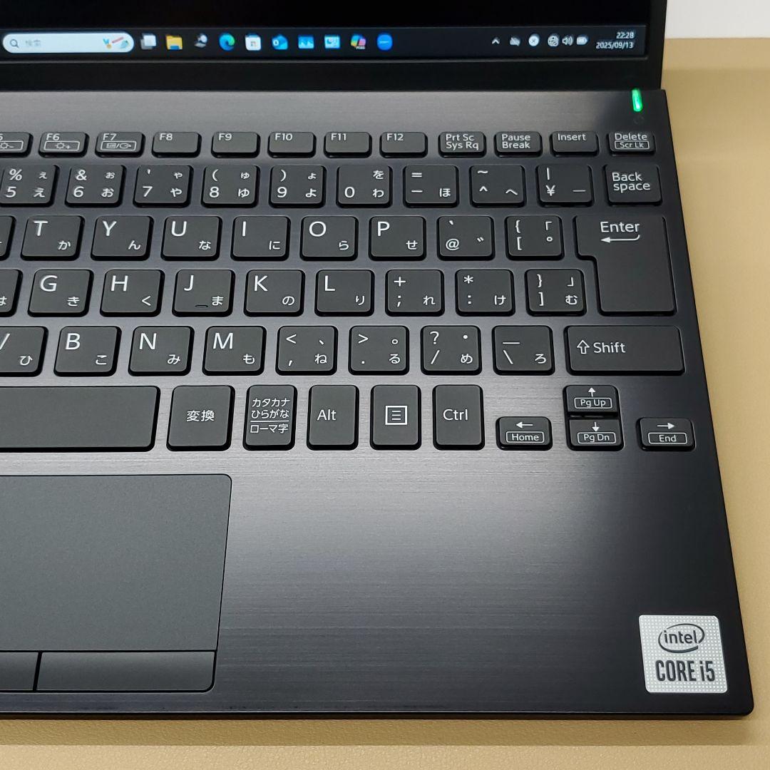 【商品番号1949】VAIO 12.5型ノートパソコン　2020年製