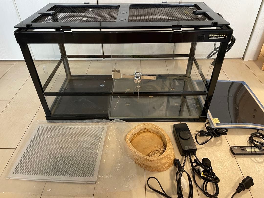 爬虫類飼育6点セット 説明書つき