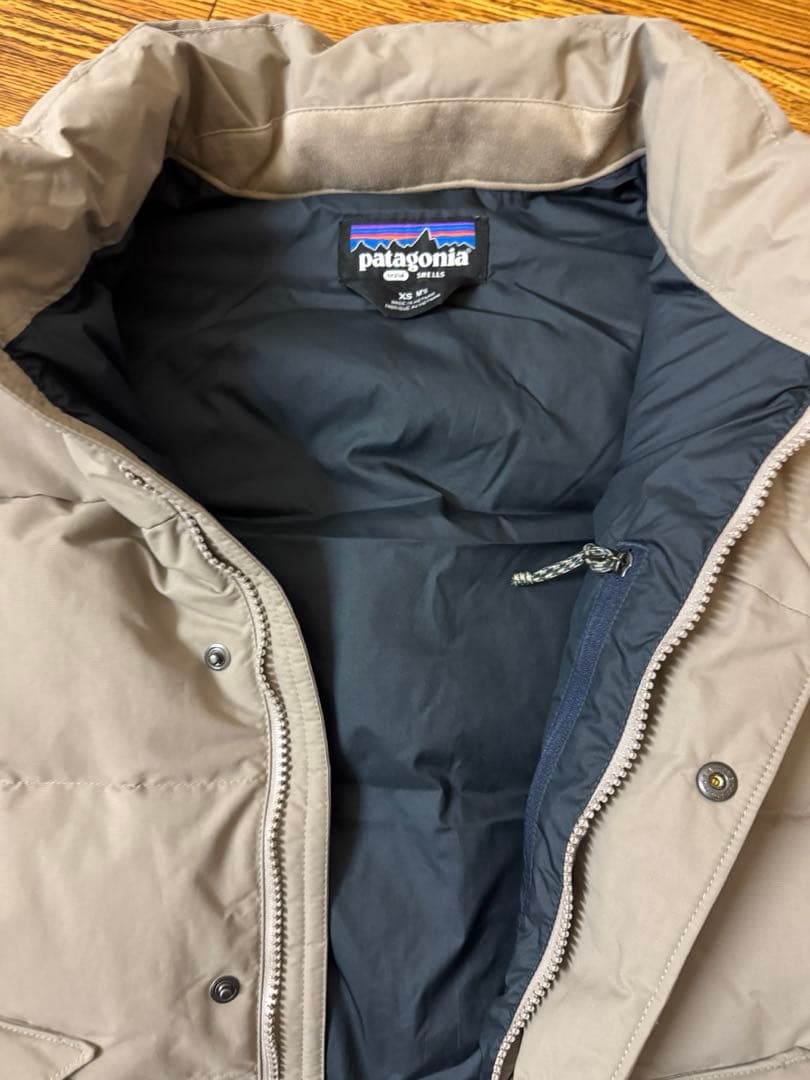 Patagonia ダウンドリフトベスト　ベージュ サイズxs