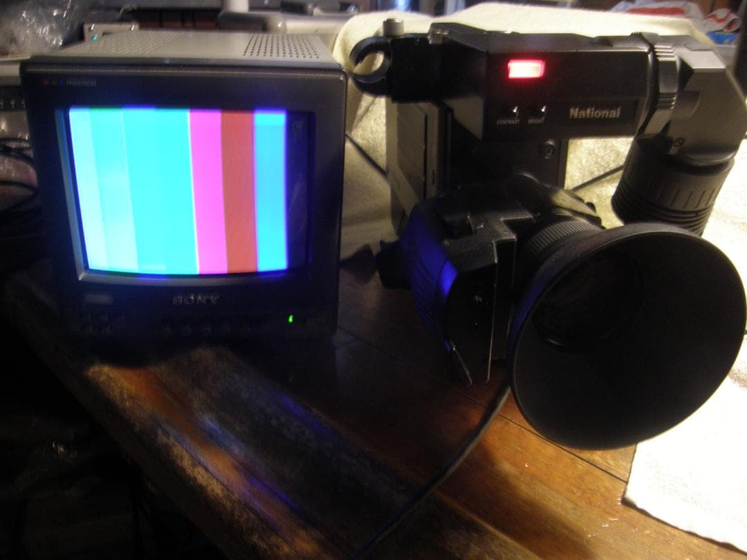 ナショナルcolarCamera　VY-5000中古感動ジャンク品の出品です❣