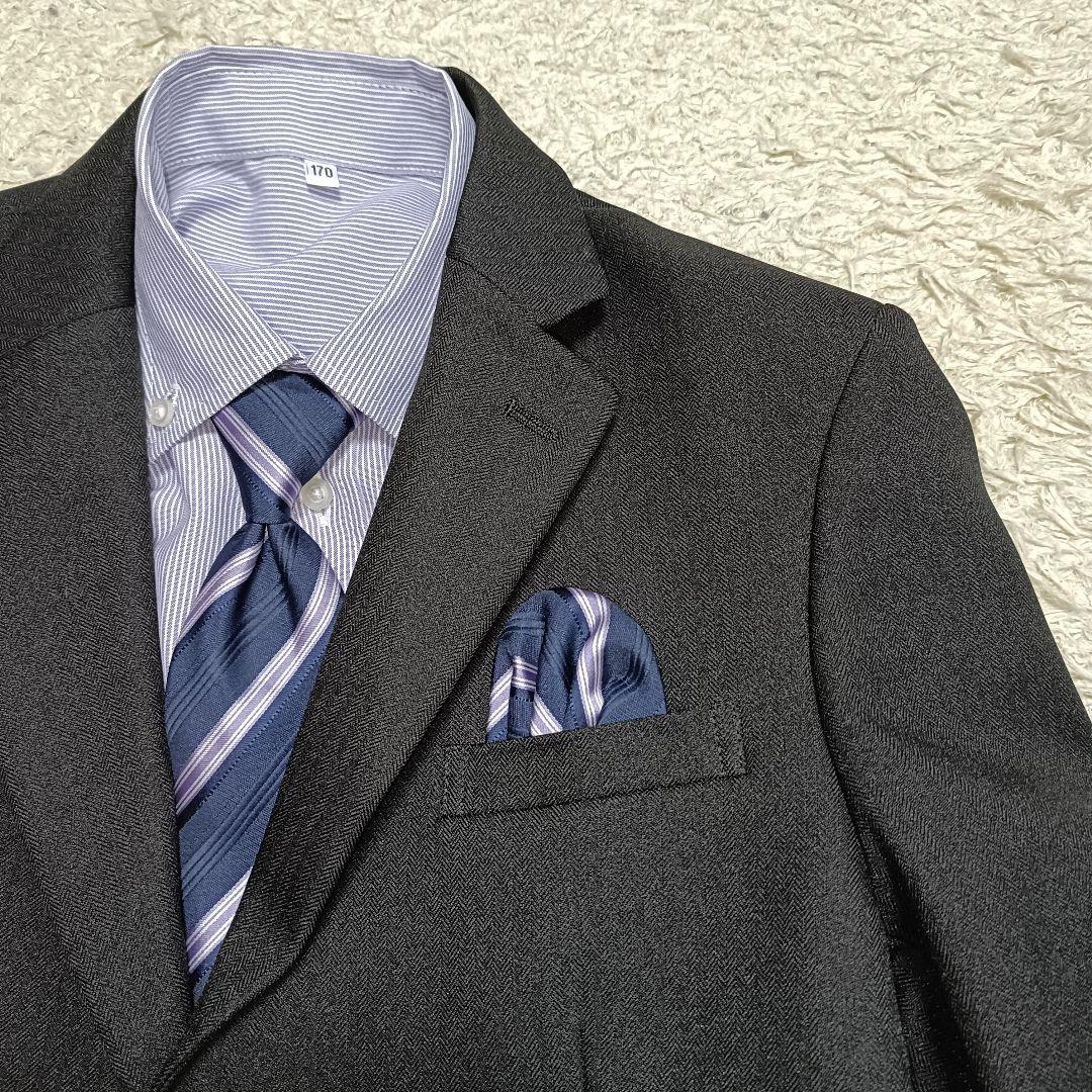 【5点セット】美品✨️ワンダーファクトリー フォーマルスーツ 卒服 170