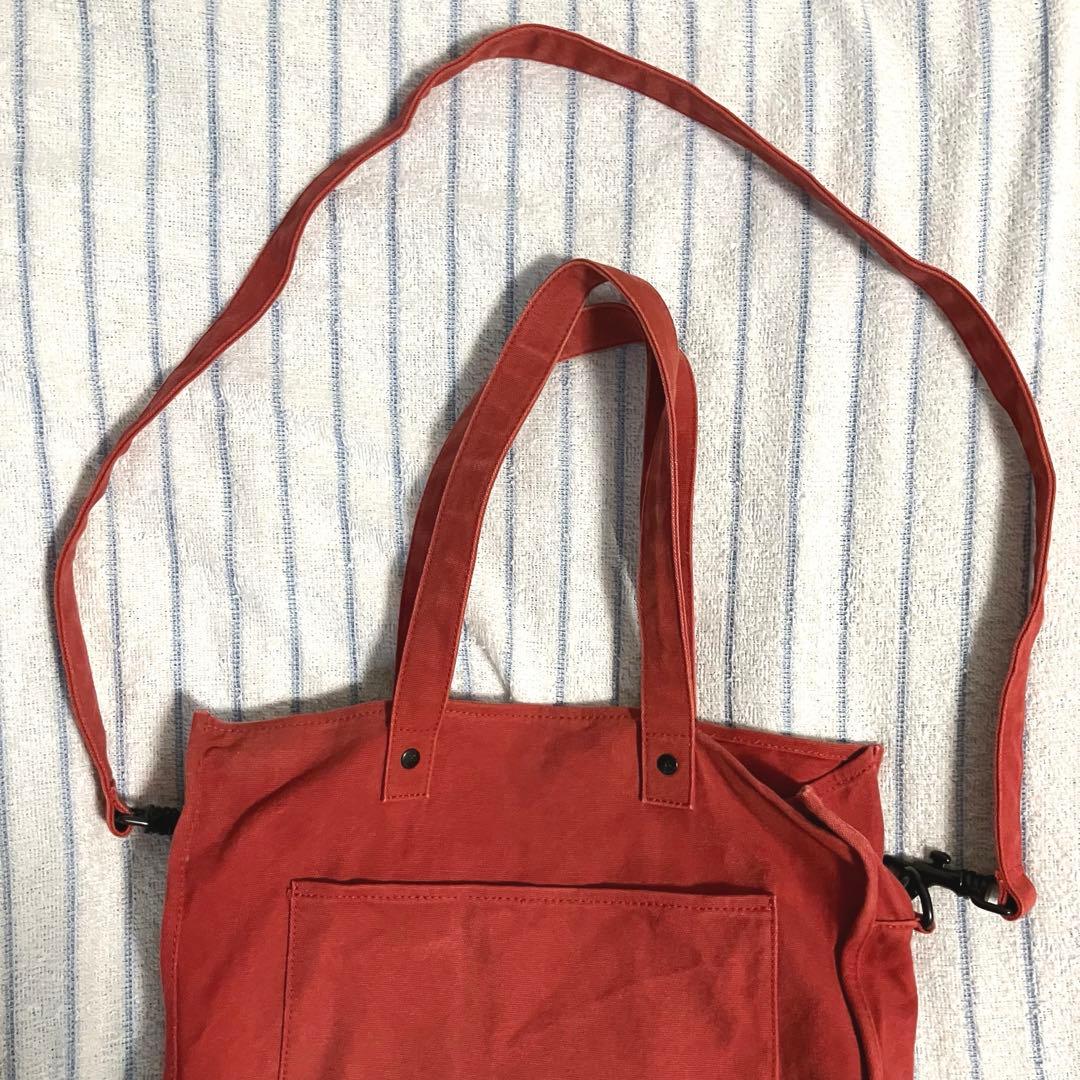 【雰囲気抜群❗️】Y's × MANDARINA キャンバス生地 ショルダーバッグ