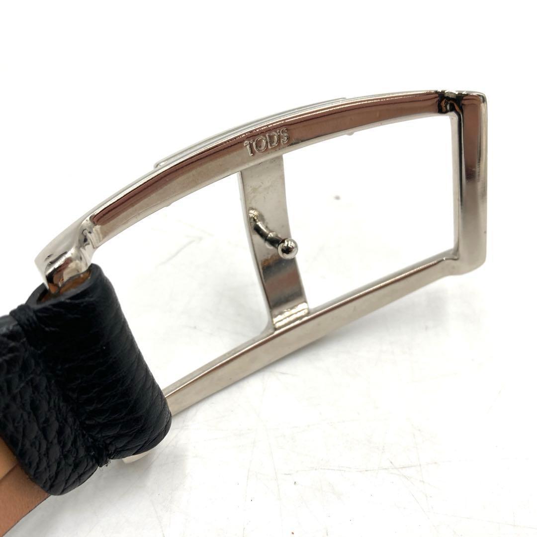 ⭐️美品⭐️トッズ ベルト イタリア製 85 レディース ブラック レザー