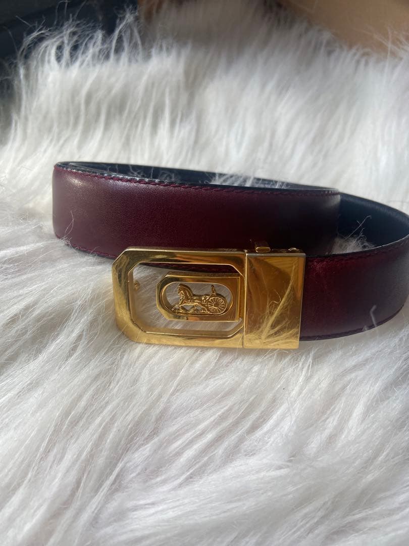 週末セールレア　美品 Celine ベルト馬車