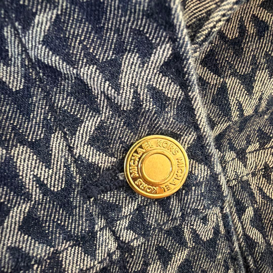 【美品】MICHAEL KORS デニムワンピース　ノースリーブ