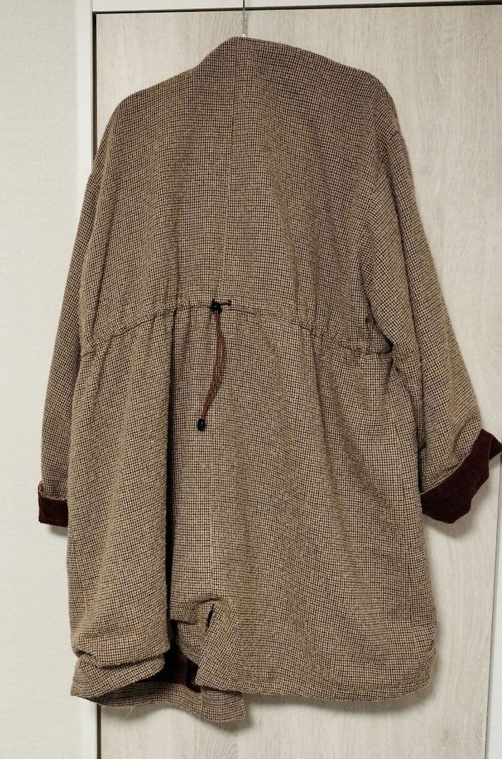 【期間限定価格】定価8万円 美品 ATHA ノーカラー M-65 モッズコート