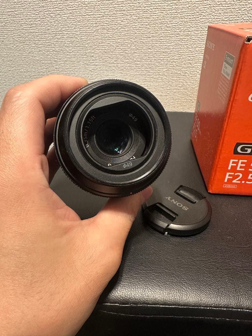 ほぼ未使用・箱あり SONY FE 50mm F2.5 G SEL50F25G