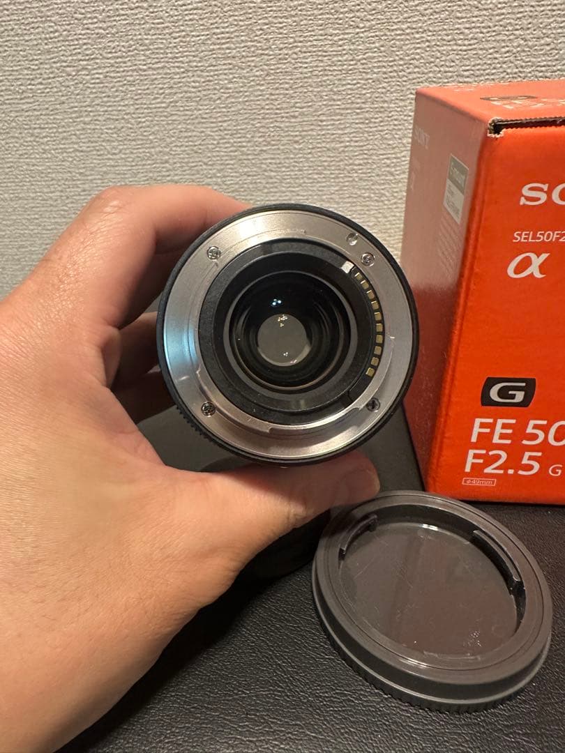 ほぼ未使用・箱あり SONY FE 50mm F2.5 G SEL50F25G