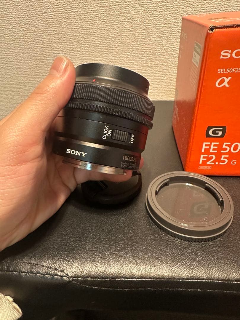 ほぼ未使用・箱あり SONY FE 50mm F2.5 G SEL50F25G