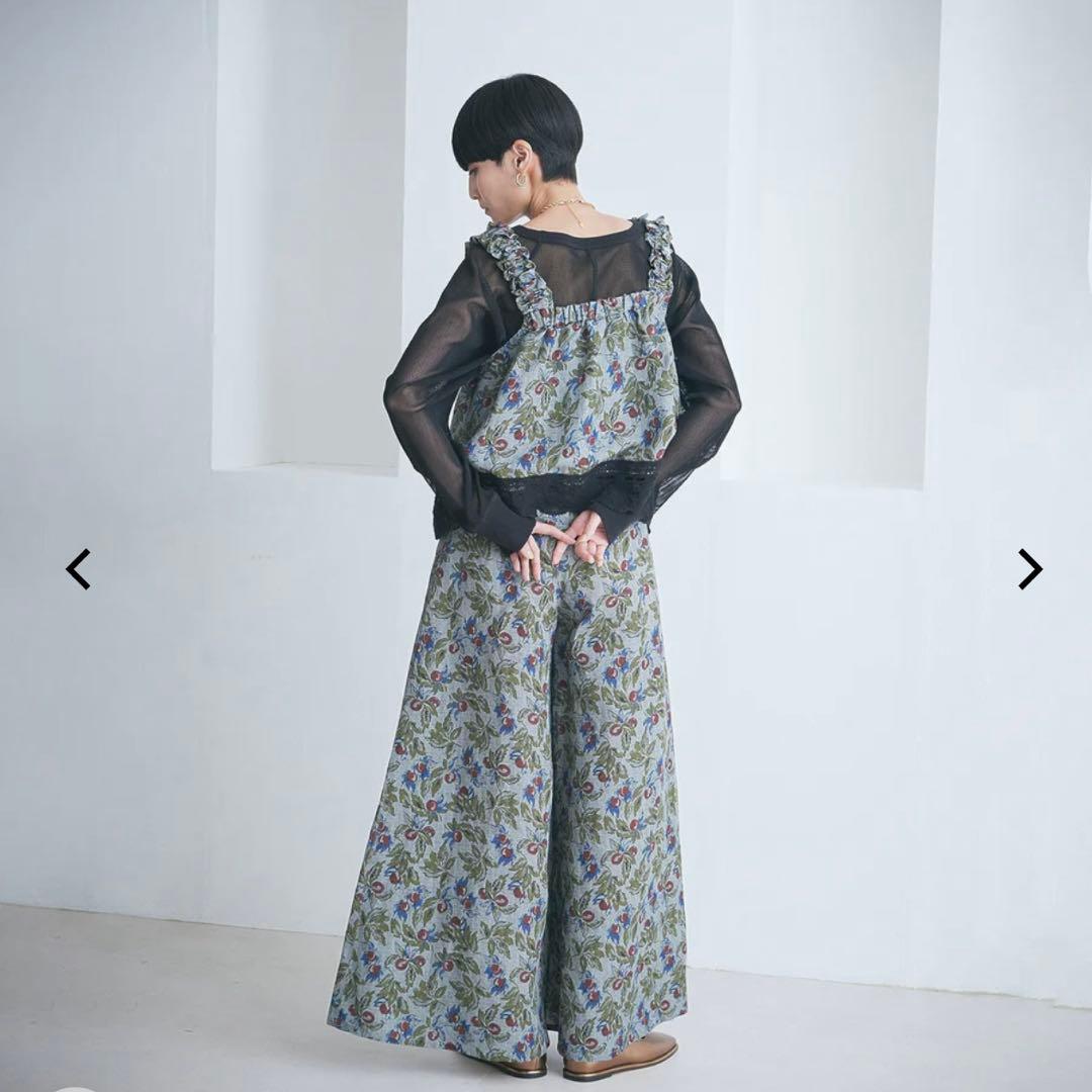 mici フルーツプリントパンツ