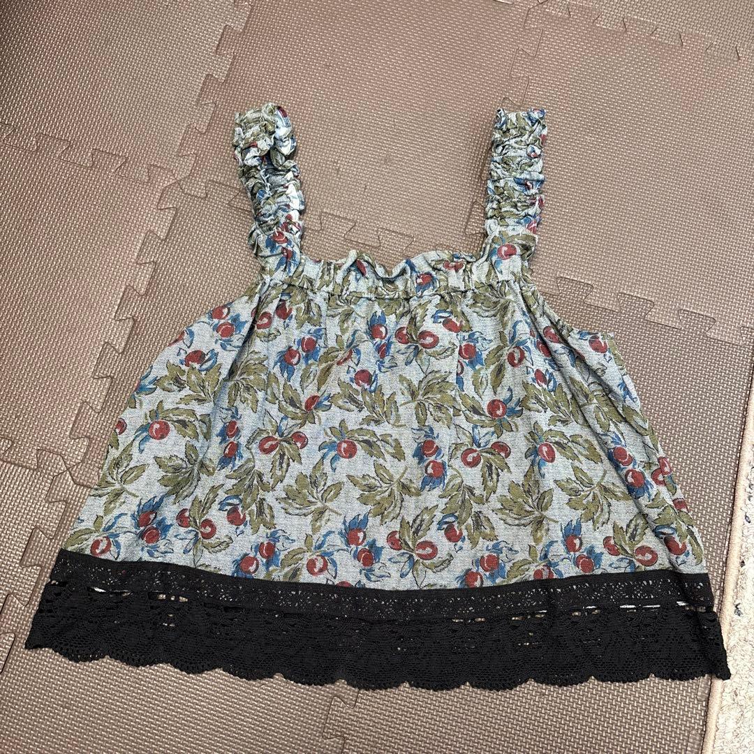 mici フルーツプリントパンツ