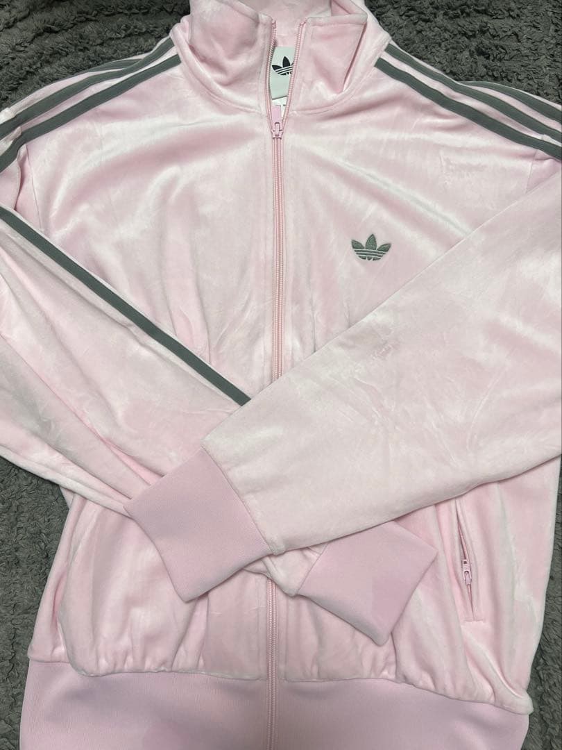 【超美品】snidel adidas スナイデル トラックジャケットベロア M