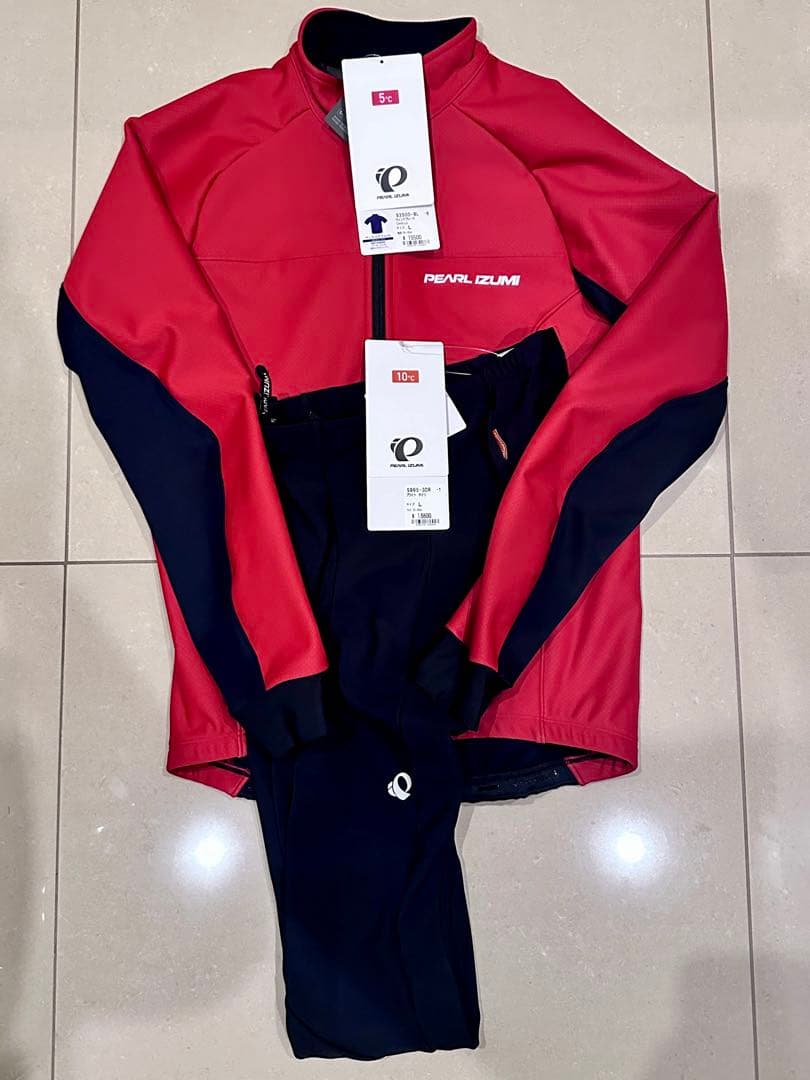 新品 パールイズミ ウィンドブレークジャケット ブライトタイツ Ｌサイズ