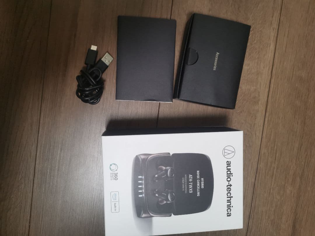 ATH-TWX9　ワイヤレスイヤホン　オーディオテクニカ