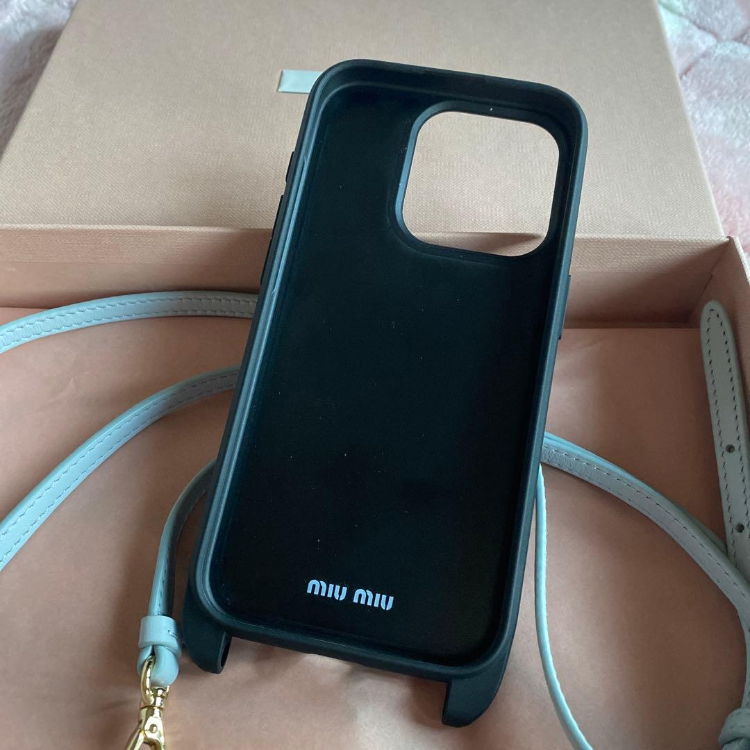 miumiu ミュウミュウ iPhoneケース iPhone15Pro
