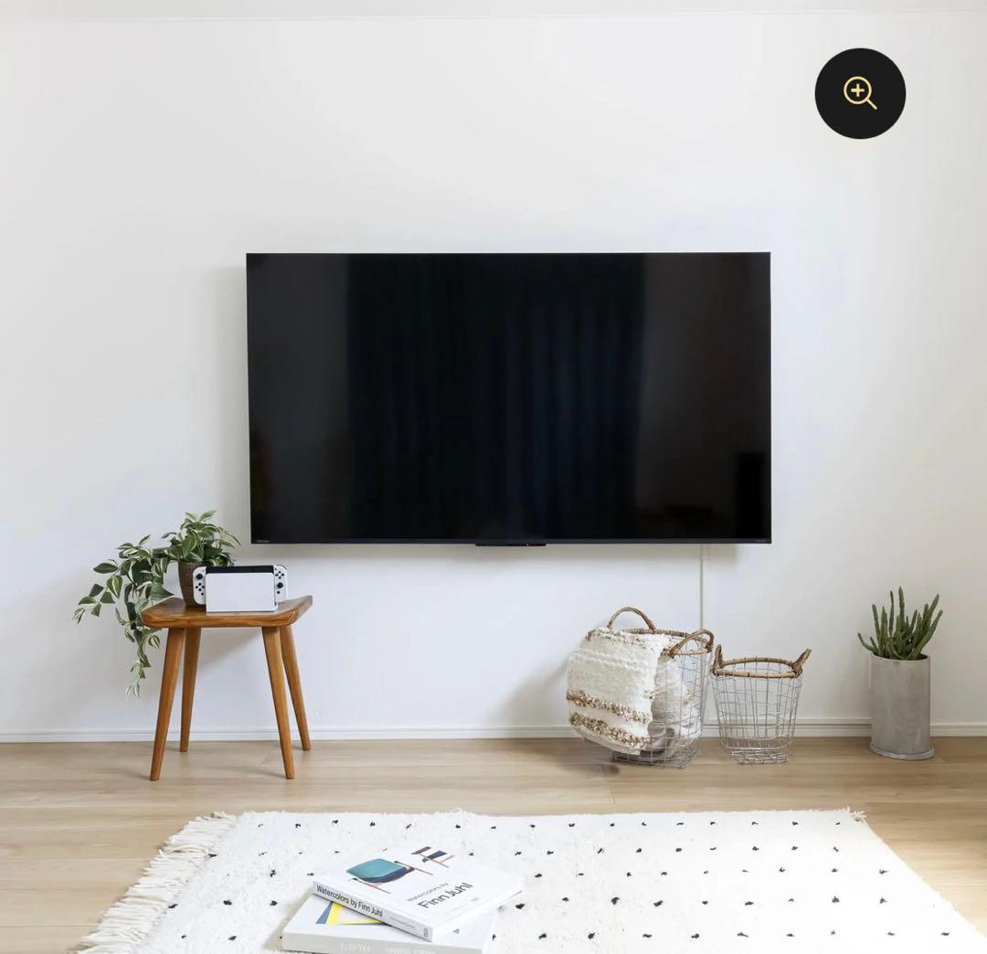 【新春SALE】テレビ　壁掛け　金具　FLOAT 賃貸OK!壁掛けテレビ金具