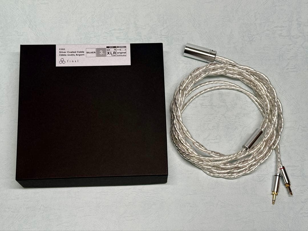 final シルバーコートケーブル C093 XLR4pin 3m
