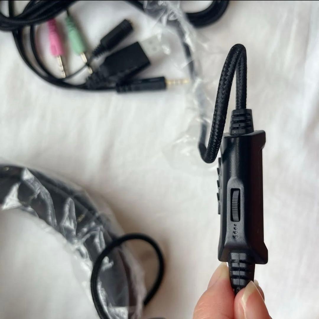 ゲーミングヘッドセット ヘッドセット マイク ゲーム PC ヘッドホン