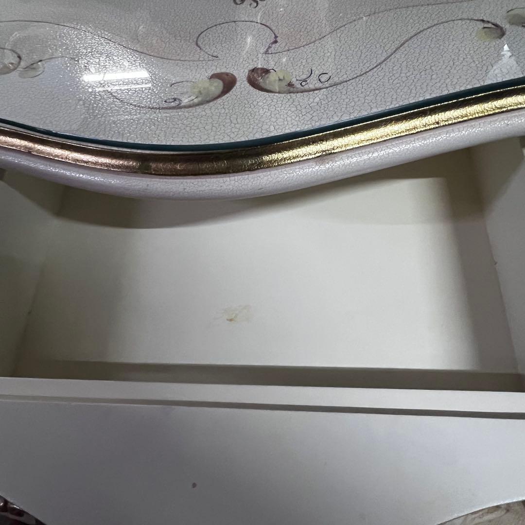 ケ*ブ様 ロココ調 姫家具 アンティーク ドレッサー 大型 豪華 猫脚