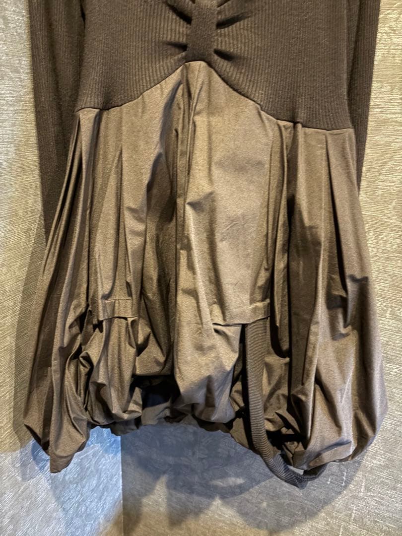 エイココンドウ長袖チュニックワンピ　４２ 黒