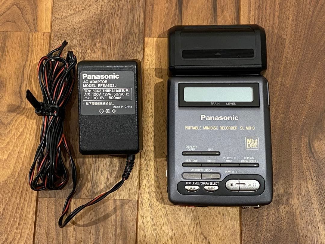 Panasonic ポータブルミニディスクレコーダー SL-MR10