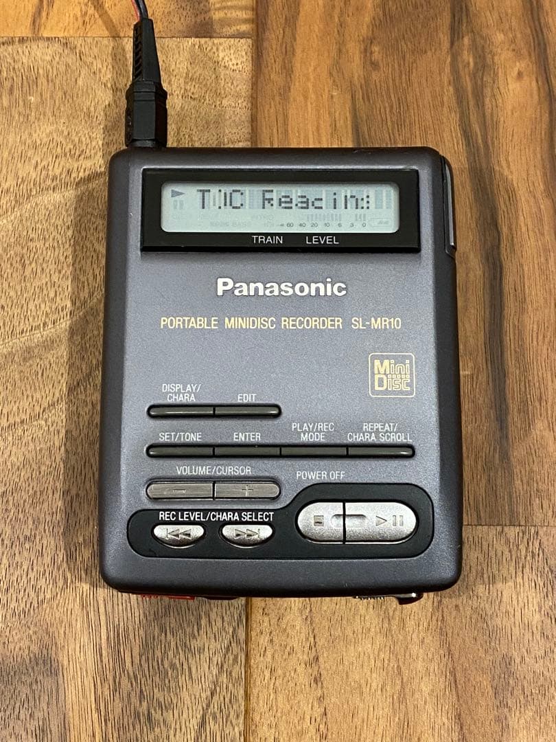 Panasonic ポータブルミニディスクレコーダー SL-MR10