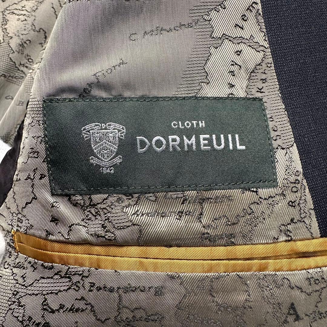 希少 現行 極美品 ポールスミス ドーメル×地図柄 光沢 セットアップ 総柄総裏