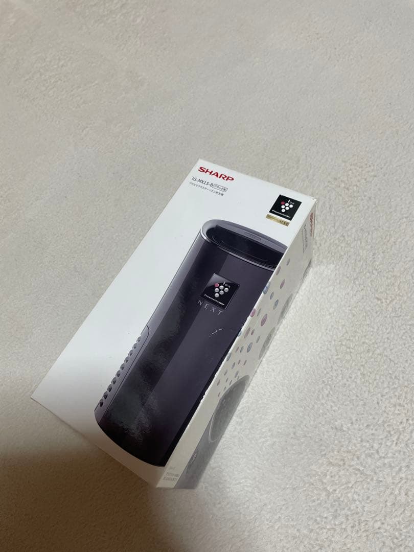 SHARP プラズマクラスター空気清浄機 IG-MX15-B ブラック