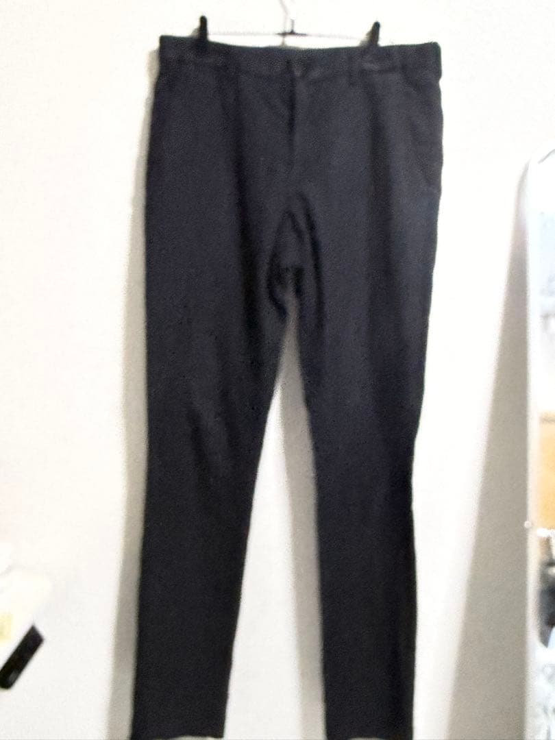 Ann Demeulemeester ブラック スラックス S