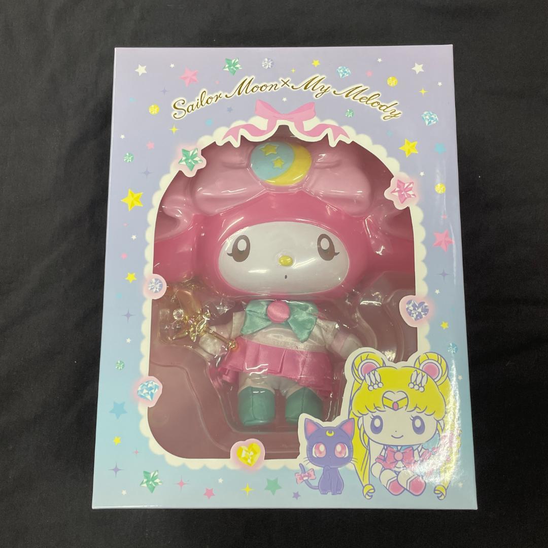 セーラームーン　マイメロディ コラボ 　ドール&ネックレス　ソフビ　フィギュア