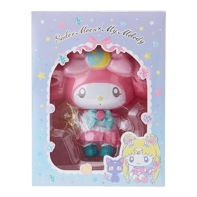 セーラームーン　マイメロディ コラボ 　ドール&ネックレス　ソフビ　フィギュア