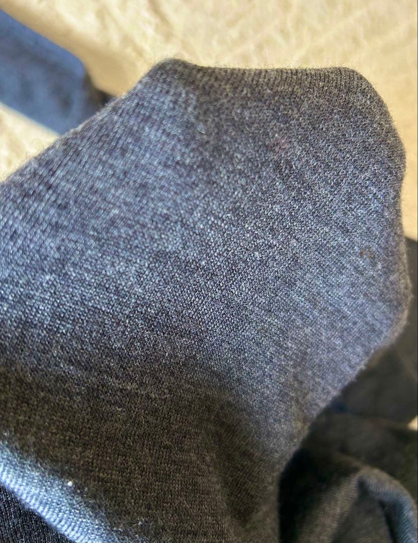 THE SOVEREIGN HOUSE ハイゲージ タートルネックニット