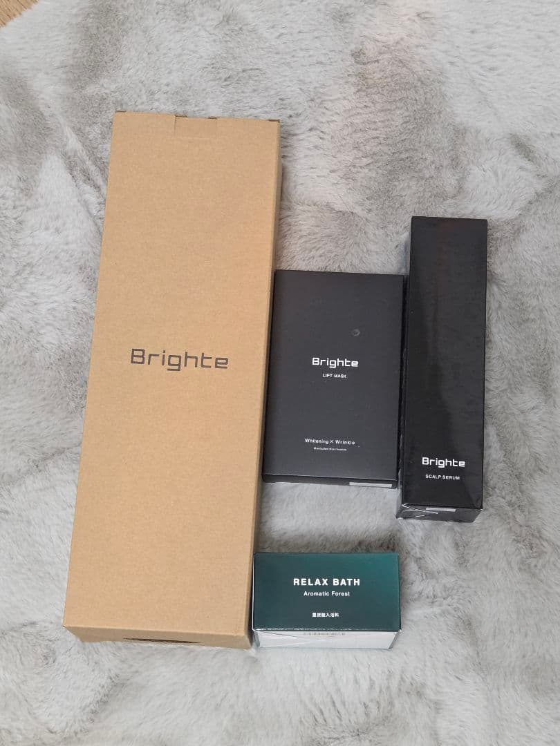 【新品未使用】Brighte3D SILK STRAIGHT IRONセット
