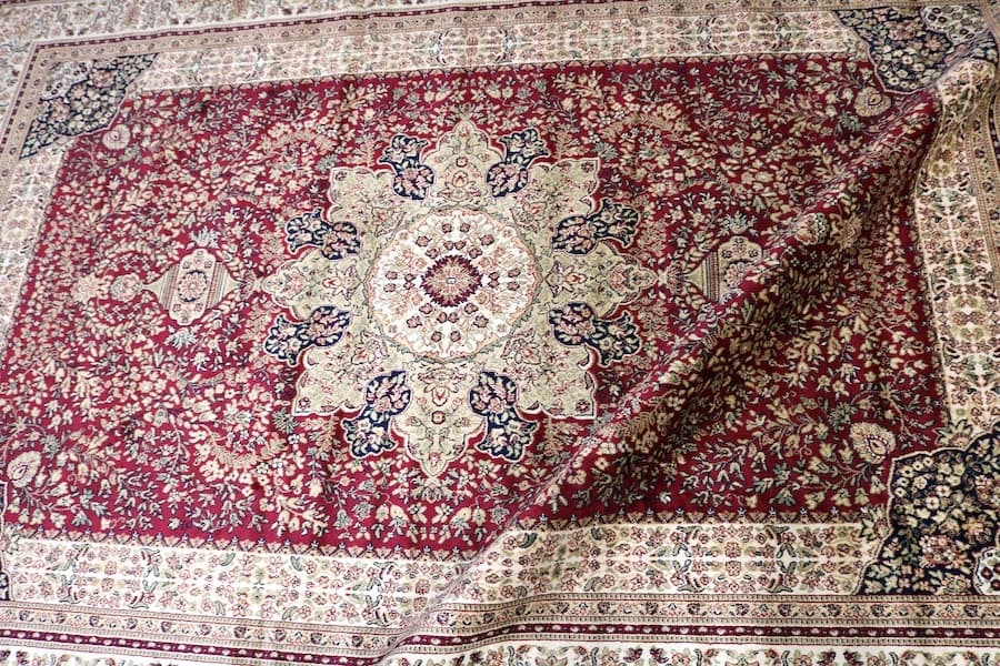 送料無料！ペルシャ柄絨毯 160×230 新品 ラグ カーペット 訳あり